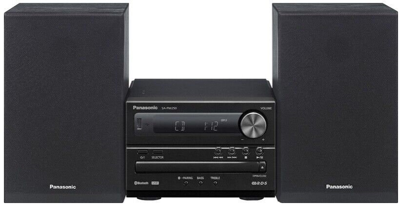 Panasonic Sc-pm250 Microsistema Audio Per La Casa 20 W Nero
