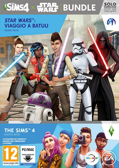 Pc The Sims 4 / Star Wars Bundle Ufficiale Italia