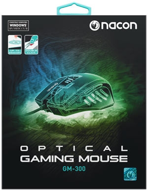 Pcgm-300 Bigben Interactive Nacon Gm-300 Mouse Ottico 8 Tasti Cablato ~d~