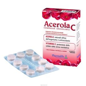 Pharmalife Research Srl Acerola C 30 Compresse Orosolubili Pharmalife Research