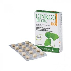 Pharmalife Research Srl Gingko Biloba 100% 60 Compresse