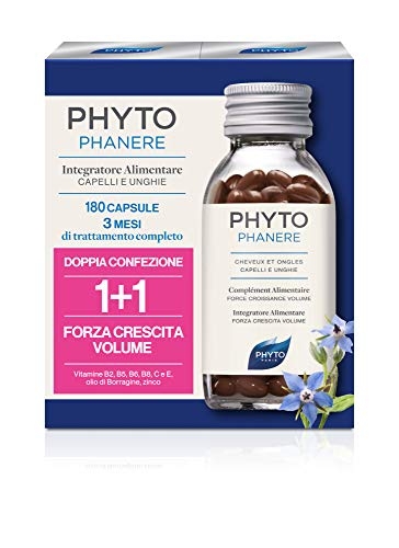 Phyto Phytophanere Integratore Alimentare Naturale Fortificante, Per Capelli... 
