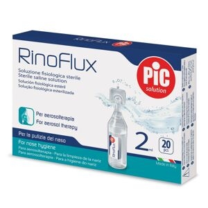 Pic Solution Rinoflux Soluzione Fisiologica Aerosolterapia 20 Flaconi