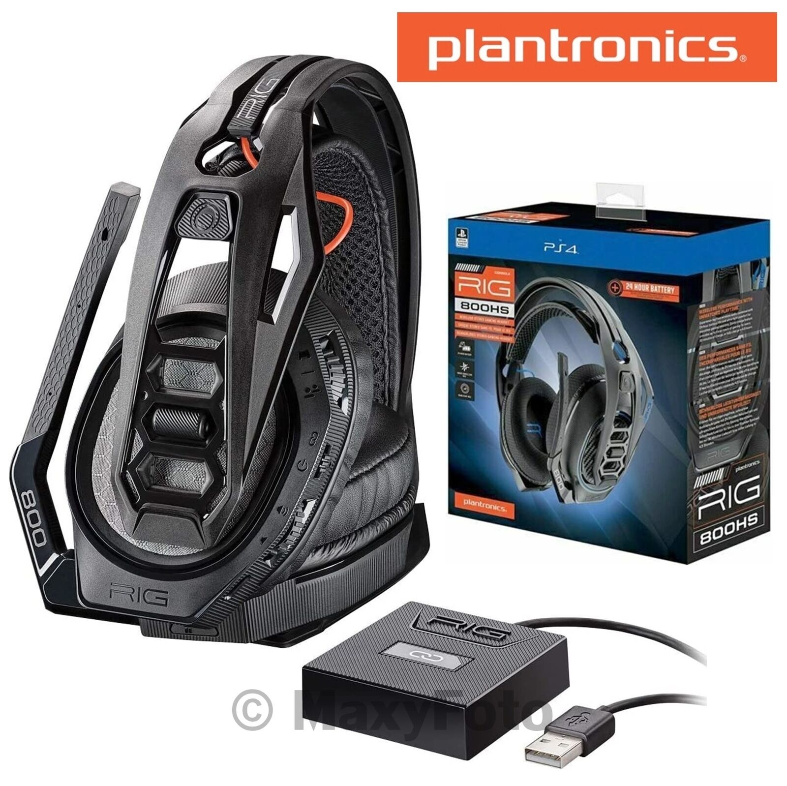 Plantronics Cuffie Rig 800hs Ps4 Playstation 4