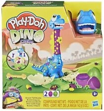 Play-doh 548984 Play-doh Dino Crew Growin' Tall Bronto Brontosauro Che Scappa 