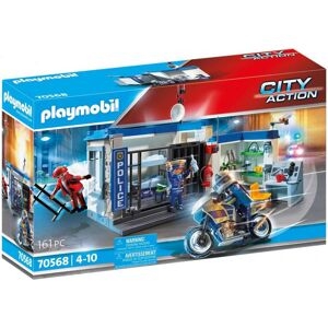  Playset City Action Prison Escape Playmobil 70568 Poliziotto (161 Pcs)