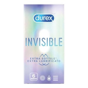Preservativi Durex Ultrasottili Invisible Sensibili Sottili Super Fino