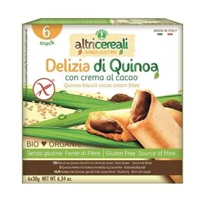 Probios Altri Cereali - Delizia Di Quinoa Con Crema Al Cacao 6 Snack Da 30 Grammi