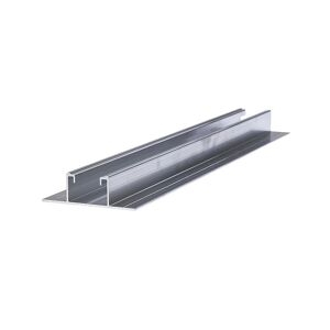 profilo in alluminio solar-flat p 400 0,40mt (50pz)
