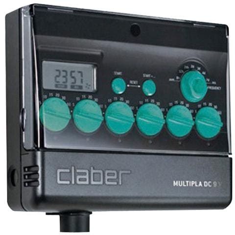 Programmatore Multipla Dc V9 6 Zone 8060 Claber