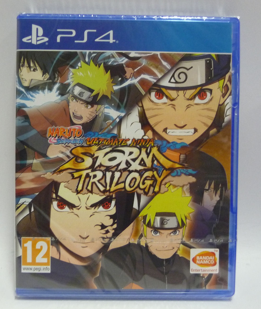 Ps4 -- Naruto Shippuden - Ultimate Ninja - Storm Trilogy -- Nuovo 