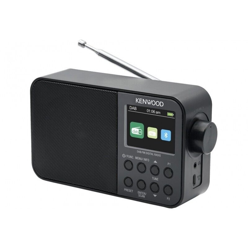 Radio Kenwood Cr M30dab B Bluetooth Black