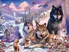 Ravensburger Winter Wolves Puzzle 2000 Pezzi Animali 16012-rav
