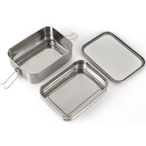 Relags Lunchbox Deluxe Double 1,9 L - Contenitori Per Alimenti Grey