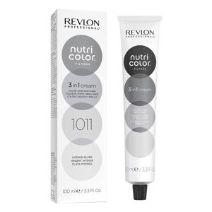 Revlon Professional Revlon Nutri Color Filters Maschera Colorante 100ml, 1011 Argento Intenso