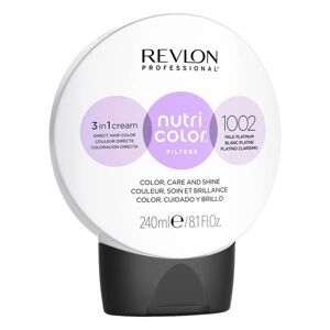 Revlon Professional Revlon Nutri Color Filters 1002 Bianco Platino 240ml Maschera Colorante