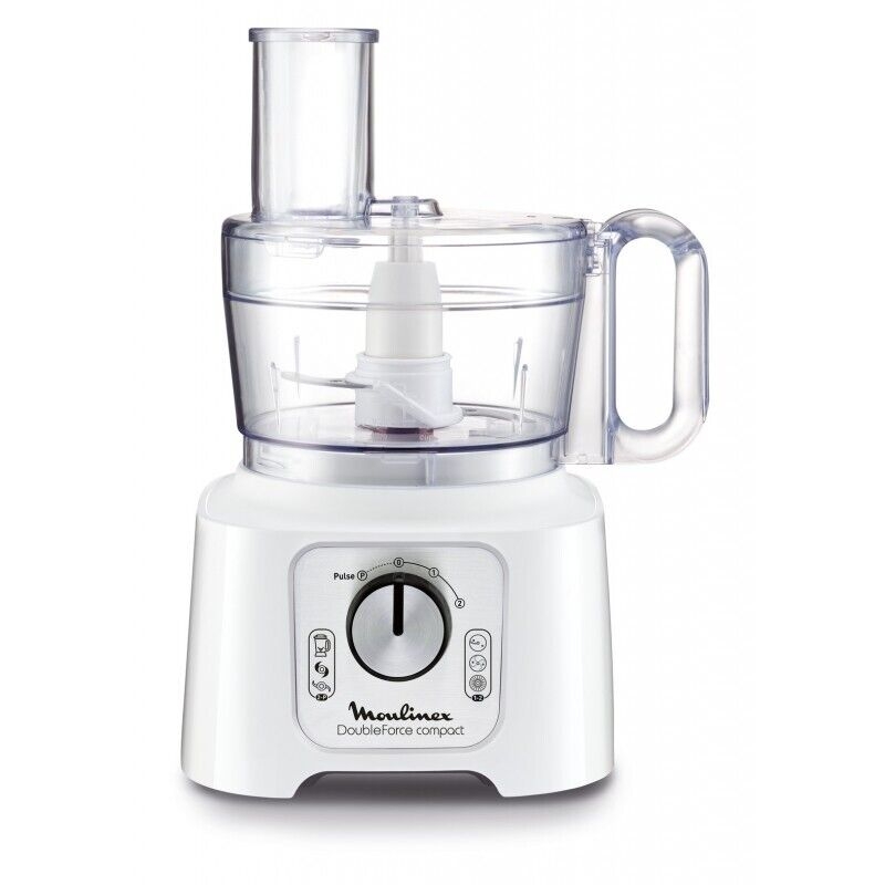 Robot Cucina Moulinex Fp544110 Double Force Compact Bianco