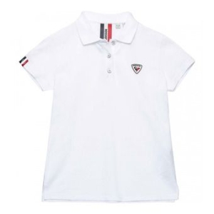 rossignol rooster classic - polo donna white
