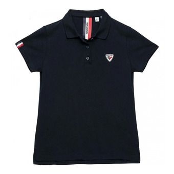 rossignol rooster classic - polo donna dark navy