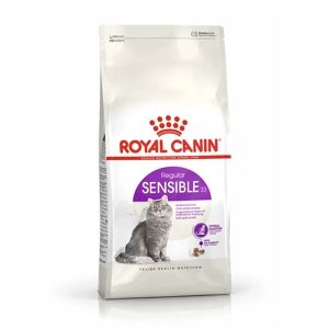 Royal Canin Cat Sensible Alimento Completo Per Gatti Adulti Di Oltre 1 Anno Di Età Con Sensibilità Digestiva 4kg