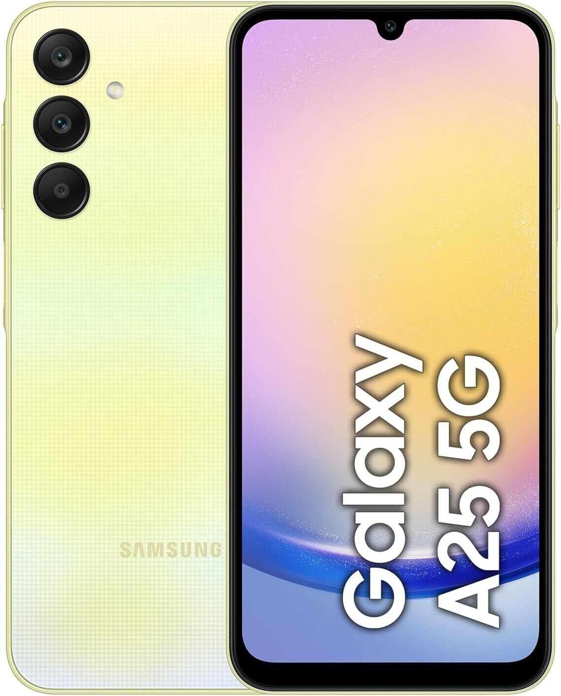 Samsung Galaxy A25 5g 128 Gb Ch Giallo (sm-a256bzydeue)