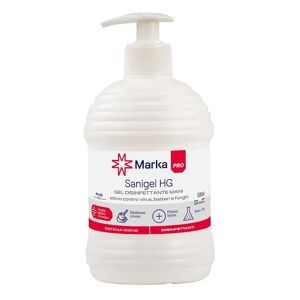 Sanigel Marka Pro Hg Gel Disinfettante Cutaneo Con Alcol Etilico 500 Ml