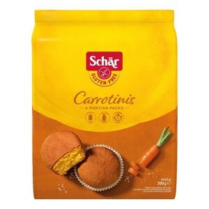 schar carrotinis merendine senza glutine 200g