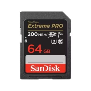 Scheda Di Memoria Sdhc Sdsdxxu-064g-gn4in Sandisk Extreme Pro 64 Gb 200 Mb/s 90 Mb/s ~d~