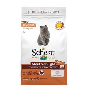 Schesir Cat Sterilized & Light Al Pollo 400g