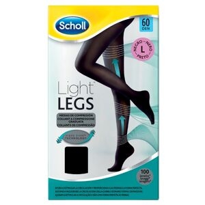 Scholl Light Legs Collant 20 Den Nero Taglia L