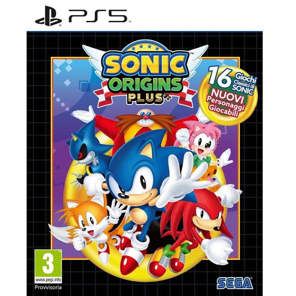 Sega Videogioco Sonic Origins Plus Day One Edition Per Playstation 5 Ps5 1121511