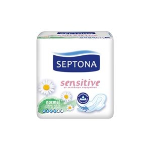 Septona Assorbenti Igienici Sensitive – Normal Ultra Plus, 10 Assorbenti