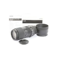 Sigma 100-400mm F/5-6.3 Dg Os Hsm Contemporary Canon Ef Fit (condition: Like New)