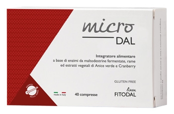 Sitar Italia Microdal 40 Compresse - Integratore Per Favorire La Funzione Digest