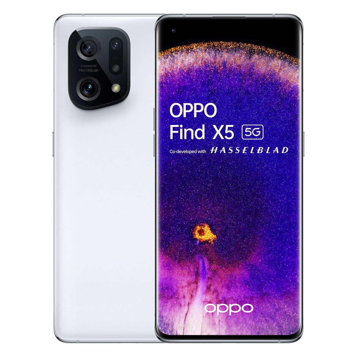 Smartphone Oppo Find X5 White Bianco