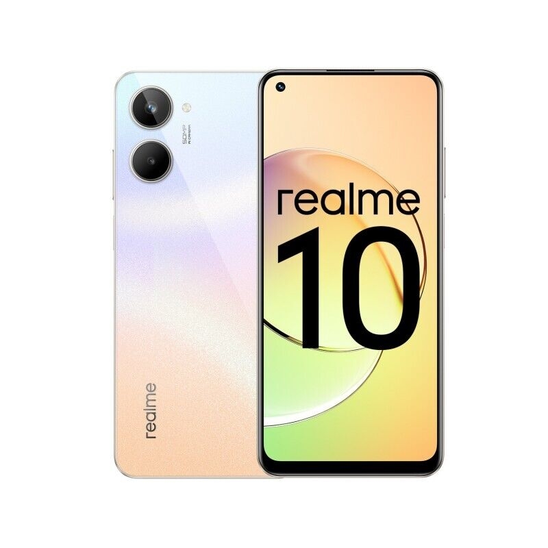 Smartphone Realme Realme 10 Bianco Multicolore 8 Gb Ram Octa Core Mediatek Helio