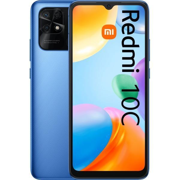Smartphone Xiaomi Redmi 10c Blue 3 Gb Ram 6,71`` 64 Gb Nuovo