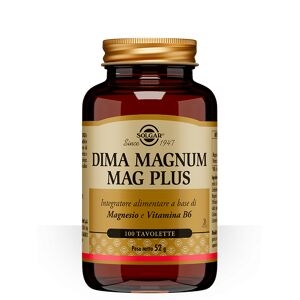 Solgar Dima Magnum Mag Plus Integratore Magnesio 100 Tavolette