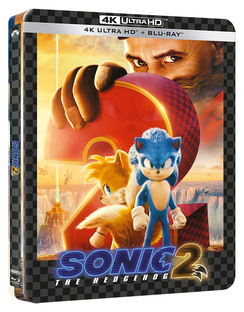 Sonic 2 - Il Film Blu-ray Uhd+blu-ray Steelbook