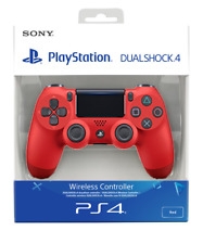Sony Ps4 Controller Dualshock 4 V2 Magma Red Wireless