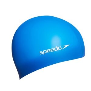 Speedo Plain Flat Silicone Cap Junior - Cuffia Da Nuoto - Bambini Blue
