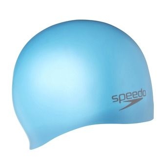 Speedo Sr Silicon Plain Moulded - Cuffia In Silicone Light Blue