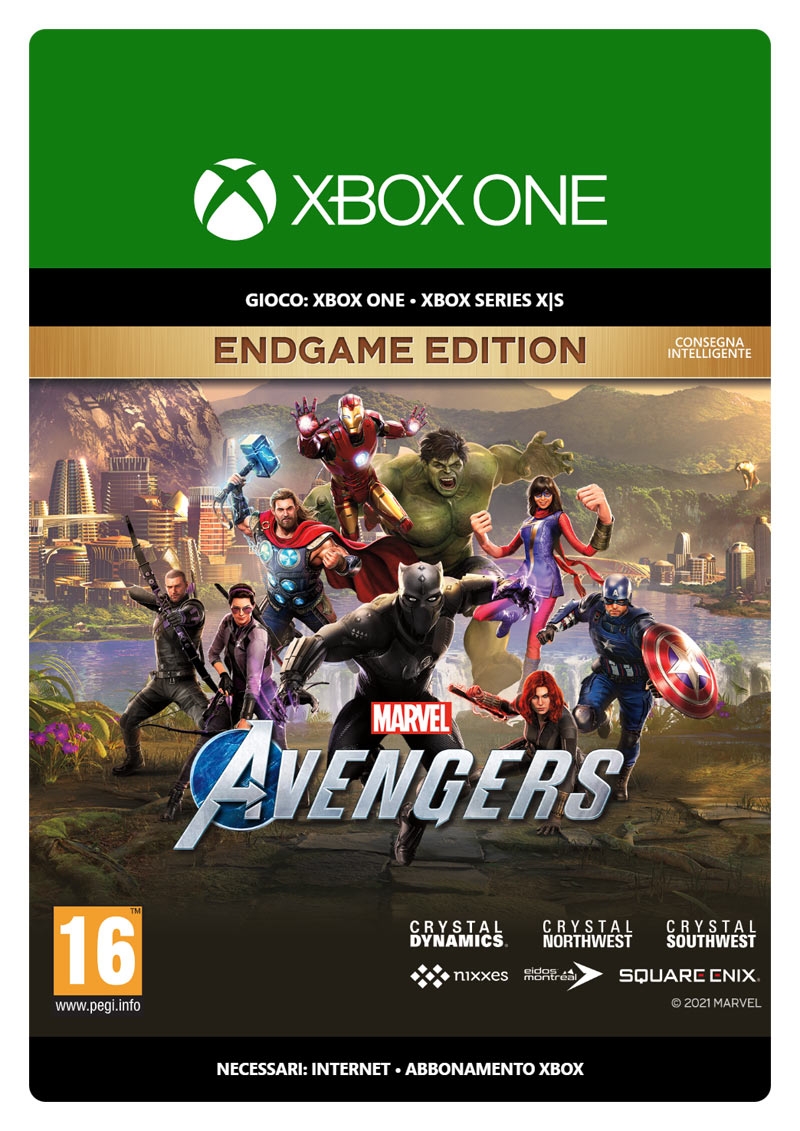 square enix marvel's avengers - endgame edition