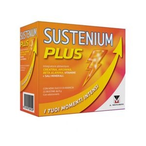 sustenium menarini plus intensive formula 22 buste integratore vitamine e sali minerali donna