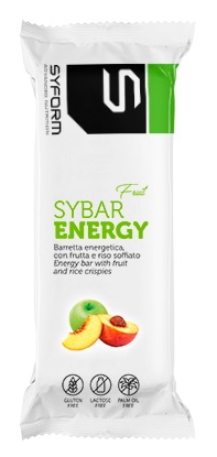 sybar energy fruit barretta mela/pesca 40 g