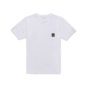 T-shirt Refrigiwear Uomo Pierce T22600 Bianca Pe23 In Cotone Con Logo