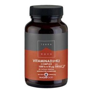 Terranova Vitamina D3 + Vitamina K2 1000iu E 50ug Complesso
