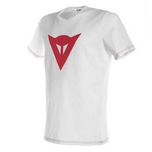 (tg. L) Dainese T-shirt, Bianco/rosso, Taglia L - Nuovo 