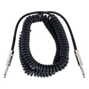 The Sssnake Wpp1060 Coiled Instr. Cable Black