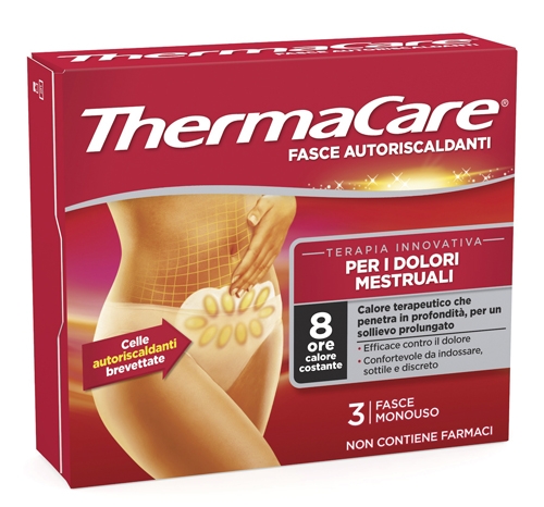 thermacare menstrual 3 pezzi
